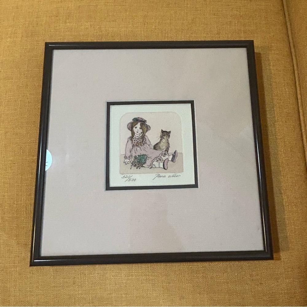 Samantha by Anna Weber signed print 320/500 framed - Picture 2 of 5